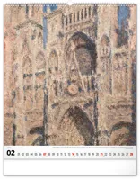 Nástěnný kalendář 2027 Notique Impresionismus, 48 x 56 cm (2)