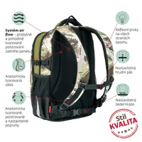 Školní batoh STIL (Helma) Midi - Camo (9)
