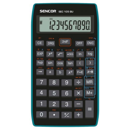 Kalkulačka školní SENCOR SEC 105 BU