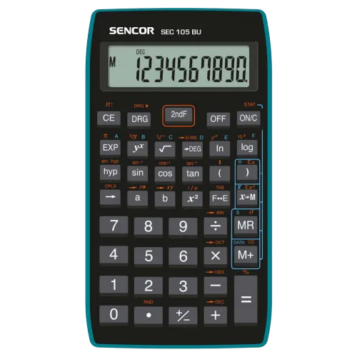 Kalkulačka školní SENCOR SEC 105 BU