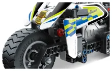Stavebnice iM.MASTER policejní motorka na zpětné natažení plast 193 dílků v krabici 29x20x6cm (5)