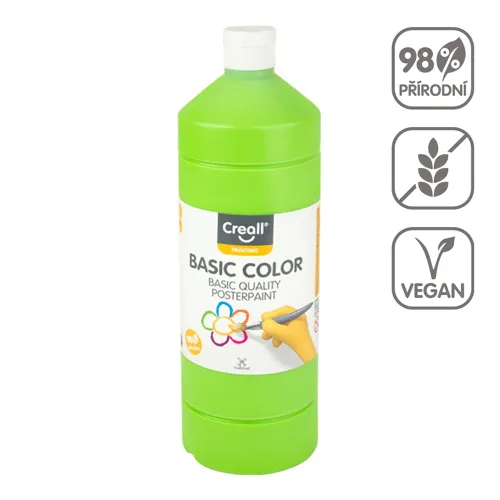 Temperová barva CREALL 1000ml - světle zelená