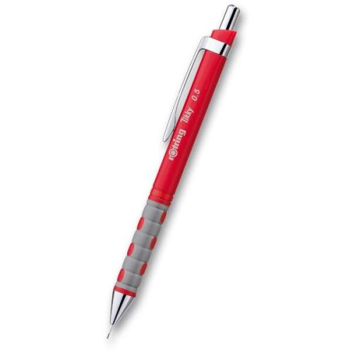 Mechanická tužka Rotring Tikky Color, 0,5 mm - červená