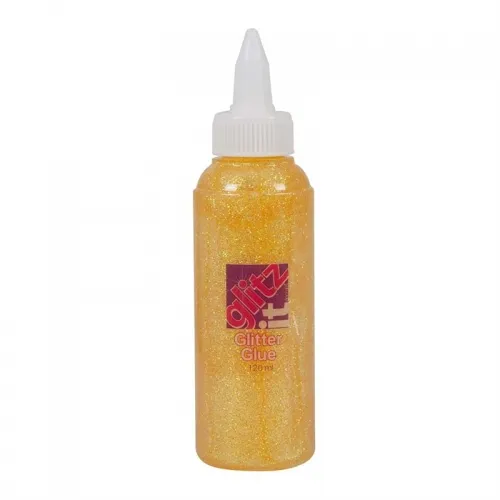 Třpytivé lepidlo citrónové 120 ml