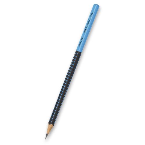 Grafitová tužka Faber-Castell Grip 2001 Two Tone, tvrdost HB - černá/modrá