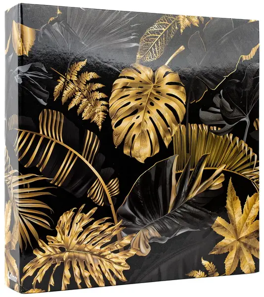 Levně Fotoalbum zasunovací PP-46500 Monstera 1 zlaté, 10x15/500F
