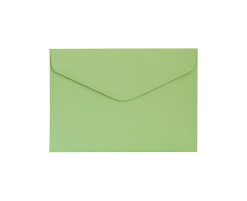 Obálky C6 hladké světle zelené 130g, 10ks, Galeria Papieru