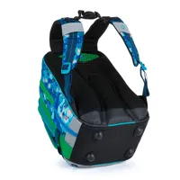 Školní batoh Bagmaster Alfa 21 B Minecraft modrý + gumovací pero Pilot Frixion (4)