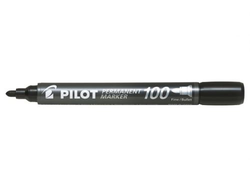 Popisovač kulatý Pilot Permanent Marker 100 - černý