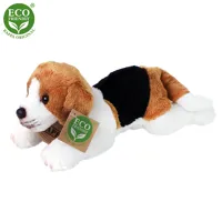 Plyšový pes ležící 3 druhy 18 cm ECO-FRIENDLY (2)