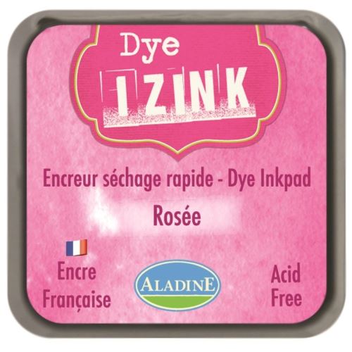 Razítkovací polštářek ALADINE IZINK DYE - Roseé, růžová