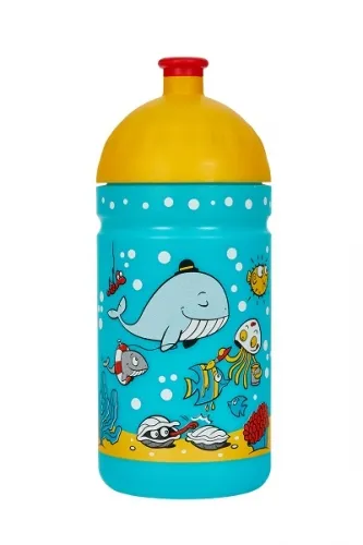 Zdravá lahev 500 ml s náhradní zátkou – Mořský svět