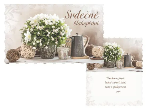 Přání srdečné - Všechno nejlepší M11-608 H