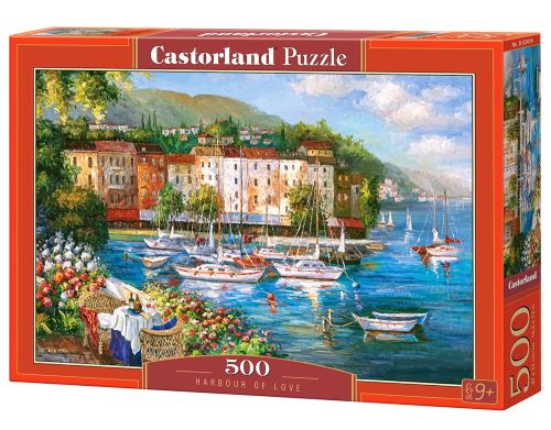 Puzzle Castorland 500 dílků - Přístav lásky