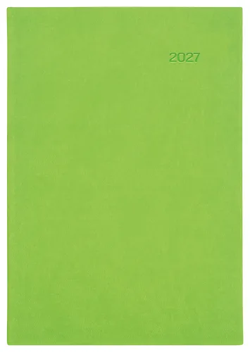 Denní diář 2027 Graspo A5 Viva zelený