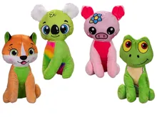 Plyšové zvířátko sedící 22 cm - mix motivů Plyšové zvířátko sedící 22 cm - mix motivů