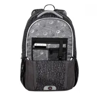 Školní batoh Bagmaster Boston 20 A černo-šedý + gumovací pero Pilot Frixion (4)