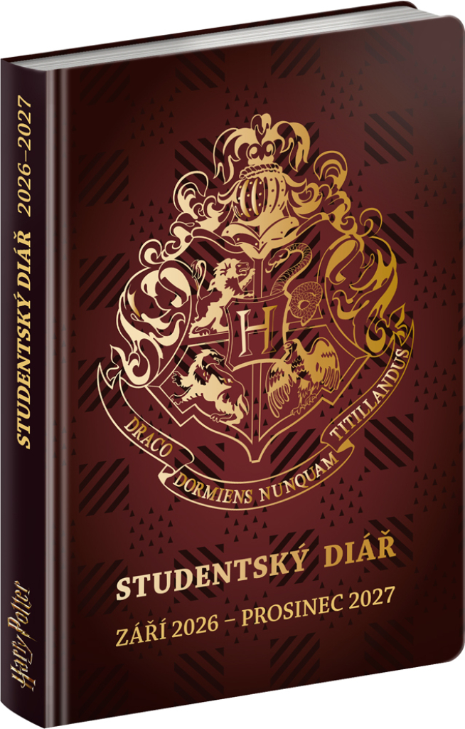 Levně Studentský diář září 2026 – prosinec 2027 Notique Harry Potter