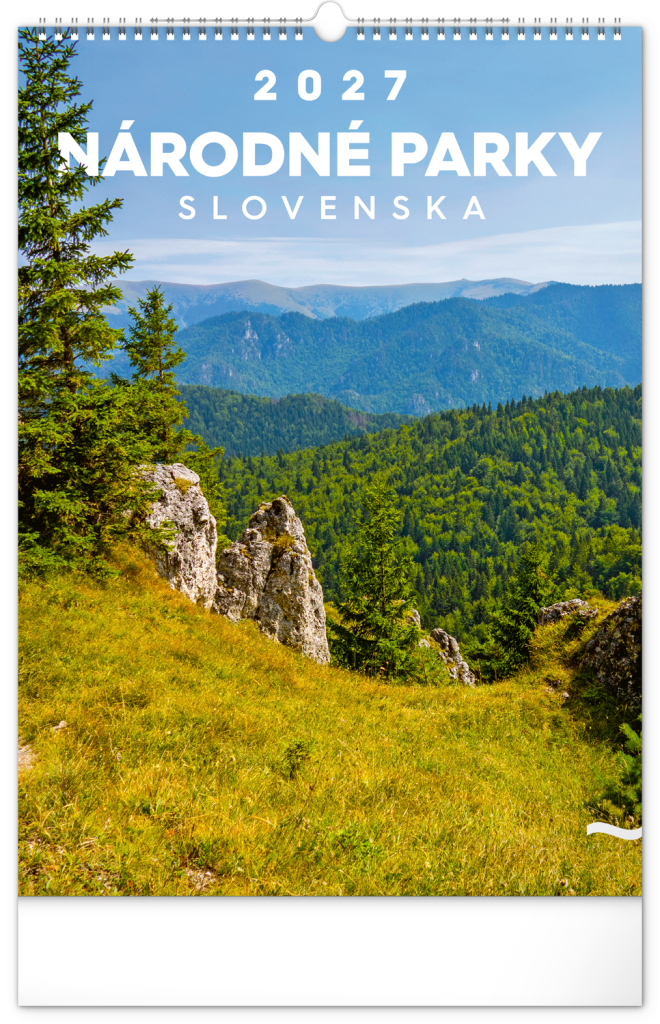 Levně Nástěnný kalendář 2027 Notique Národné parky Slovenska, 33 x 46 cm