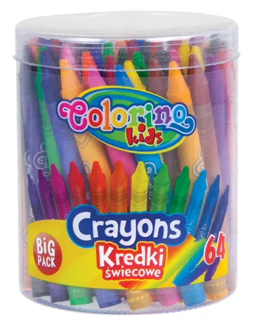 Voskovky kulaté Colorino - Big Pack, mix barev