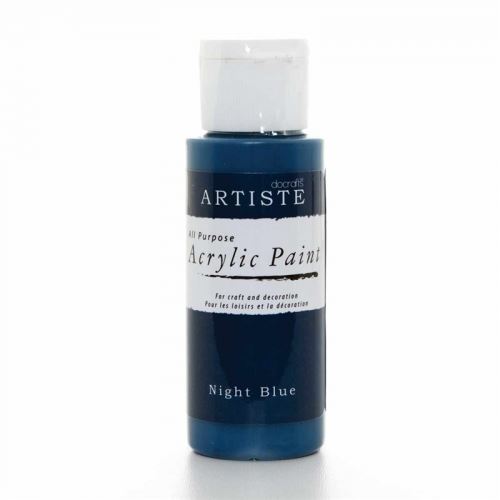 Akrylová barva ARTISTE - tmavě modrá (Night Blue)