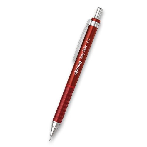 Mikrotužka Rotring Tikky Retro, 0,5 mm - červená