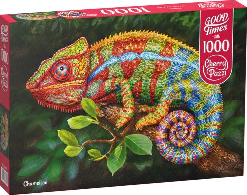 Puzzle Cherry Pazzi 1000 dílků - Chameleon