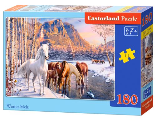 Puzzle Castorland 180 dílků - Winter Melt