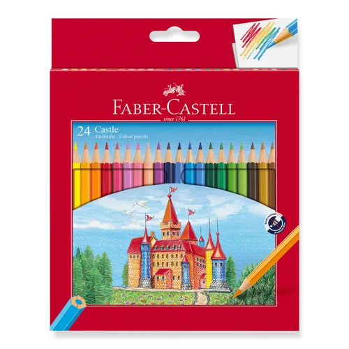 Pastelky Faber-Castell, 24 barev