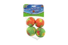 Vodní bomby látkové 7 cm, 4 ks (1)