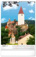 Nástěnný kalendář 2027 Notique Hrady a zámky, 33 × 46 cm (4)