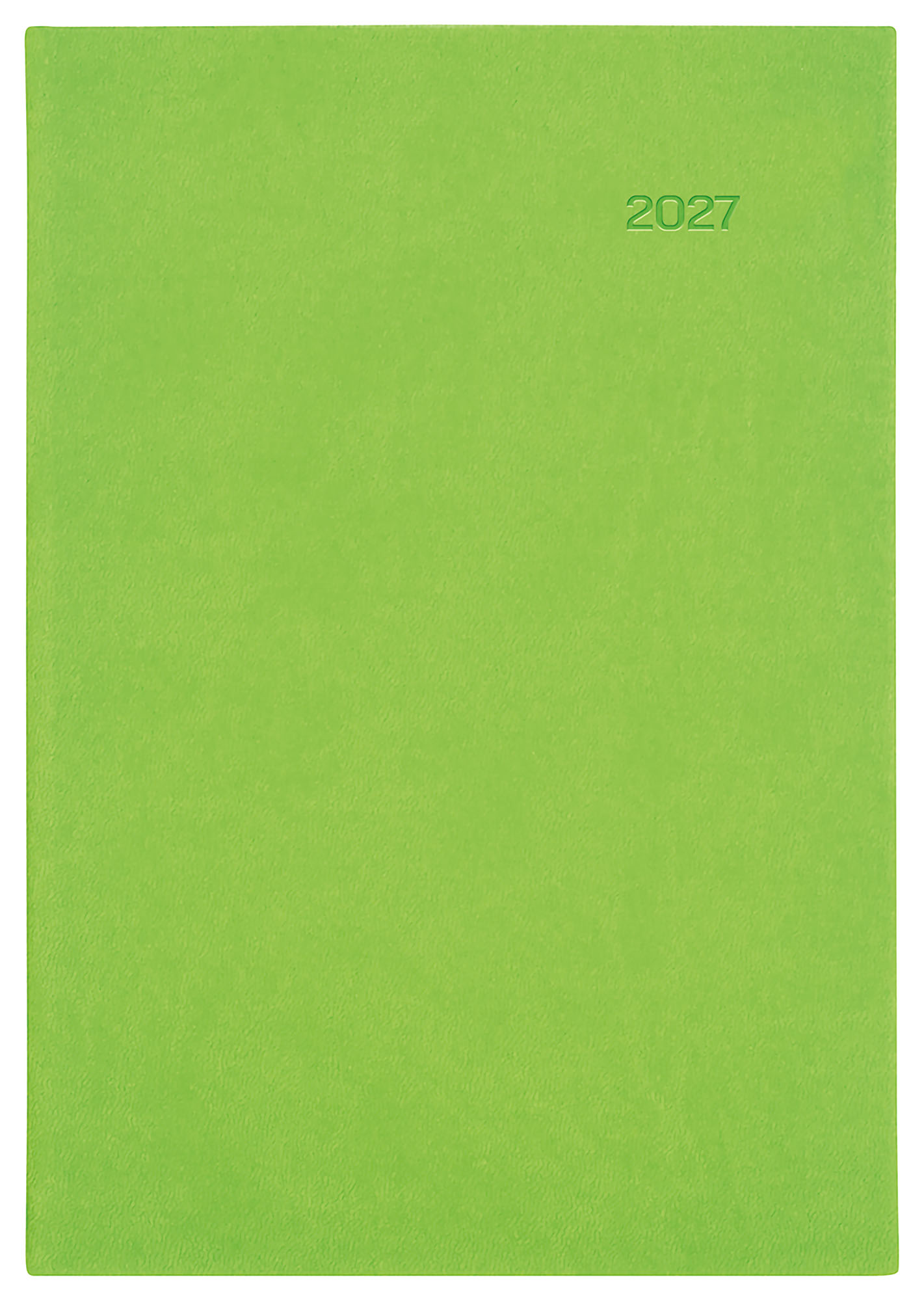 Levně Týdenní diář 2027 Graspo A5 Viva zelený