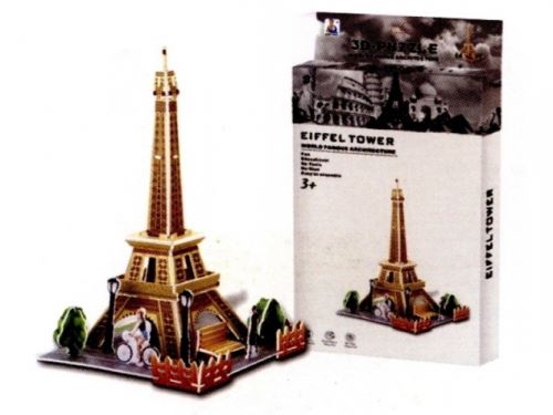 3D puzzle Eiffel Tower - Eiffelova věž