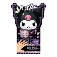 Samolepky na nehty Colorino Kuromi, 200 ks, mix motivů Samolepky na nehty Colorino Kuromi, 200 ks, mix motivů
