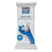 Samotvrdnoucí modelovací hmota Creall DO&DRY, hypoalergenní, 1000 g, bílá (1)