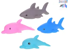 Mořská zvířátka do vany 14 cm, 4 ks