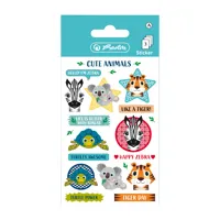 Etikety dětské Herlitz - Zvířátka, Cute animals 1 Etikety dětské Herlitz - Zvířátka, Cute animals 1