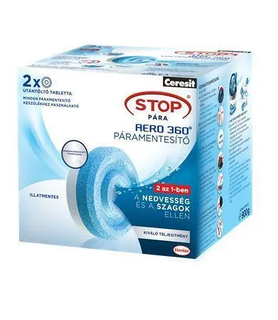 Ceresit STOP VLHKOSTI - přístroj AERO 360° tablety, 2 x 450g