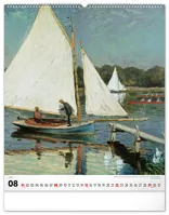 Nástěnný kalendář 2027 Notique Claude Monet, 48 x 56 cm (8)