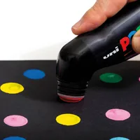 Dekorační popisovač Posca PCM-22, MOP'R, 18 mm, červená (15) (3)