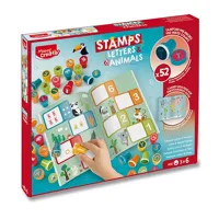 Sada Maped creativ Stamps Alphabet & Animals 26 + 26 ks razítek (3)