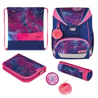 Školní aktovkový set 4-dílný Herlitz UltraLight Plus Tropic