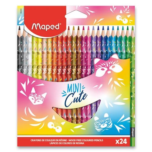 Pastelky Maped Color'Peps Mini Cute, 24 barev