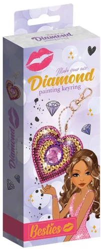 Diamantový přívěsek Besties - Srdce