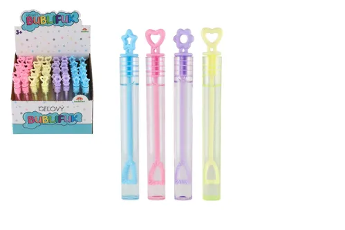 Bublifuk mini gelový 5 ml, 10,5 cm - mix motivů