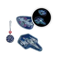 Sada magnetických obrázků Step by Step MAGIC MAGS - Vesmírná loď ELIO (3)