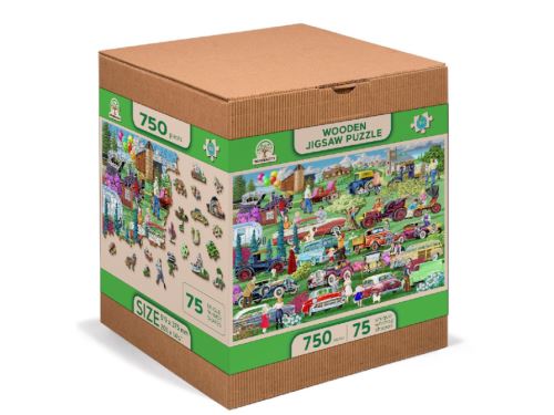 Dřevěné puzzle XL, 750 dílků - Veteráni