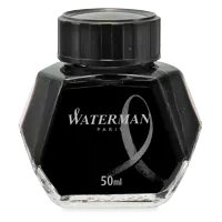 Lahvičkový inkoust Waterman - černý