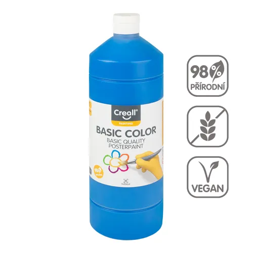 Temperová barva Creall, 500 ml, modrá