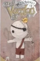 Voodoo přívěsek Albi - Pirát